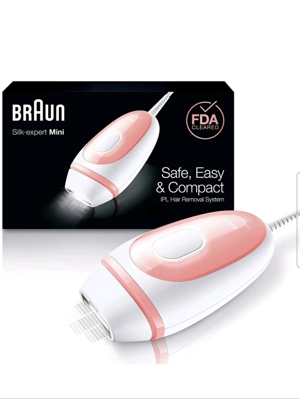 NIB Braun Silk Expert Mini IPL Hair Removal System. PL1014